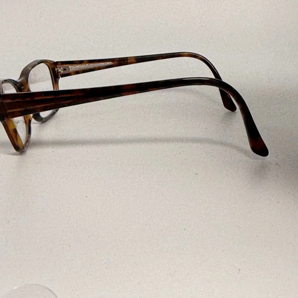 Prodesign Denmark 1749 Tortoise Shell Rectangle Eyeglasses Frame Brown 52-16-135